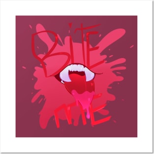 Bite me Posters and Art